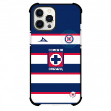 Club de Futbol Cruz Azul S.A. de C.V. Phone Case For iPhone Samsung Galaxy Pixel OnePlus Vivo Xiaomi Asus Sony Motorola Nokia - Club de Futbol Cruz Azul S.A. de C.V. Logo with Horizontal Stripe Blue Effect