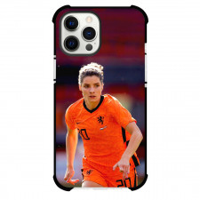 Dominique Janssen Phone Case For iPhone and Samsung Galaxy Devices - Dominique Janssen 20 Netherlands Women's National Football Running Poster