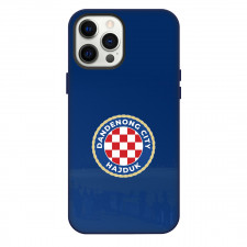 Dandenong City Soccer Club Phone Case For iPhone Samsung Galaxy Pixel OnePlus Vivo Xiaomi Asus Sony Motorola Nokia - Logo In Blue Background