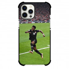 Alphonso Davies Phone Case For iPhone Samsung Galaxy Pixel OnePlus Vivo Xiaomi Asus Sony Motorola Nokia - Alphonso Davies Jersey Number 19 Canada National Team Goal Celebration Poster