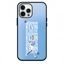 Kevin De Bruyne Phone Case For iPhone and Samsung Galaxy Devices - Kevin De Bruyne Manchester City F.C. Running On Word Art