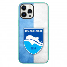 Delfino Pescara 1936 Phone Case For iPhone Samsung Galaxy Pixel OnePlus Vivo Xiaomi Asus Sony Motorola Nokia - Logo Sky Blue White Grunge Background