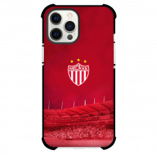 Impulsora del Deportivo Necaxa S.A. de C.V. Phone Case For iPhone Samsung Galaxy Pixel OnePlus Vivo Xiaomi Asus Sony Motorola Nokia - Impulsora del Deportivo Necaxa S.A. de C.V. Stadium with Logo Crowd Red Effect