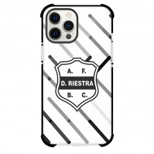 Deportivo Riestra Asociacion de Fomento Barrio Colon Phone Case For iPhone Samsung Galaxy Pixel OnePlus Vivo Xiaomi Asus Sony Motorola Nokia - Deportivo Riestra Asociacion de Fomento Barrio Colon Logo with Grunge Diagonal Stripe