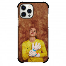 Daphne Van Domselaar Phone Case For iPhone and Samsung Galaxy Devices - Daphne Van Domselaar Netherlands Women's National Football Wearing Yellow Jersey