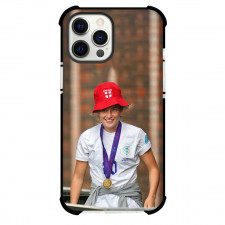 Ella Toone Phone Case For iPhone and Samsung Galaxy Devices - Ella Toone England Women's National Football Portrait With Medel