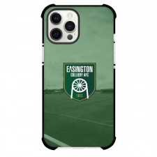 Easington Colliery Association Football Club Phone Case For iPhone Samsung Galaxy Pixel OnePlus Vivo Xiaomi Asus Sony Motorola Nokia - Easington Colliery Association Football Club Stadium with Logo Green Effect
