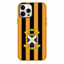 East Fife Phone Case For iPhone Samsung Galaxy Pixel OnePlus Vivo Xiaomi Asus Sony Motorola Nokia - Logo In Black And Yellow Background Football Club