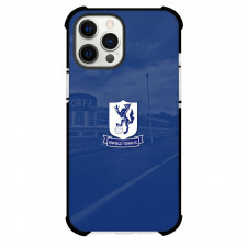 Enfield Football Club Phone Case For iPhone Samsung Galaxy Pixel OnePlus Vivo Xiaomi Asus Sony Motorola Nokia - Enfield Football Club Stadium With Logo Blue Overlay Effect