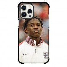 England Kobbie Mainoo Case For iPhone Samsung Galaxy Pixel OnePlus Vivo Xiaomi Asus Sony Motorola Nokia - Kobbie Mainoo Fierce Pose Blur Background