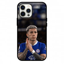 Enzo Fernandez Phone Case For iPhone and Samsung Galaxy Devices - Enzo Fernandez Chelsea F.C. Clapping Poster