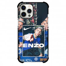 Enzo Fernandez Phone Case For iPhone and Samsung Galaxy Devices - Enzo Fernandez Chelsea F.C. Smiling Portrait Poster