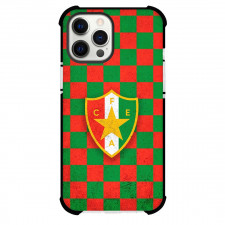 CF Estrela Amadora Phone Case For iPhone Samsung Galaxy Pixel OnePlus Vivo Xiaomi Asus Sony Motorola Nokia - CF Estrela Amadora Logo On Red Green Block Background