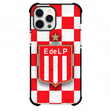 Club Estudiantes de La Plata Phone Case For iPhone Samsung Galaxy Pixel OnePlus Vivo Xiaomi Asus Sony Motorola Nokia - Club Estudiantes de La Plata Logo with Red and White Checker Effect