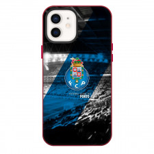 FC Porto Phone Case For iPhone Samsung Galaxy Pixel OnePlus Vivo Xiaomi Asus Sony Motorola Nokia - FC Porto Logo On Blue Stripe Blur Background