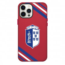 FC Vizela Phone Case For iPhone Samsung Galaxy Pixel OnePlus Vivo Xiaomi Asus Sony Motorola Nokia - Large Logo With Stripe