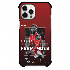 Bruno Fernandes Phone Case For iPhone and Samsung Galaxy Devices - Bruno Fernandes 18 Manchester United Poster Art
