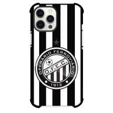 Operario Ferroviario Esporte Clube Phone Case For iPhone Samsung Galaxy Pixel OnePlus Vivo Xiaomi Asus Sony Motorola Nokia - Operario Ferroviario Esporte Clube Logo with Vertical Stripe Black and White Effect