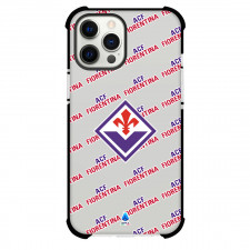 ACF Fiorentina Football Club Phone Case For iPhone and Samsung Galaxy Devices - Fiorentina Football Club Medley Monogram Wordmark
