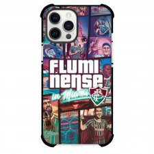 Fluminense Football Club Phone Case For iPhone Samsung Galaxy Pixel OnePlus Vivo Xiaomi Asus Sony Motorola Nokia - Fluminense Football Club Logo with Sunset Comic Style Artwork