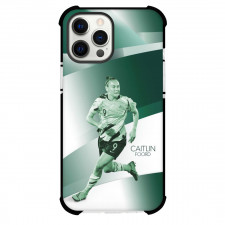 Caitlin Foord Phone Case For iPhone and Samsung Galaxy Devices - Caitlin Foord Australia Women's National Football Runing Green shadow
