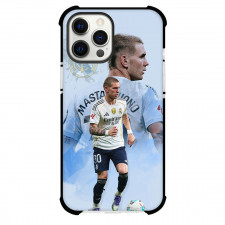 Franco Mastantuono Phone Case For iPhone Samsung Galaxy Pixel OnePlus Vivo Xiaomi Asus Sony Motorola Nokia - Franco Mastantuono Dribbling Poster