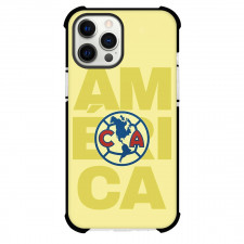 Club de Futbol America S.A. de C.V. Phone Case For iPhone Samsung Galaxy Pixel OnePlus Vivo Xiaomi Asus Sony Motorola Nokia - Club de Futbol America S.A. de C.V. Logo with AMERICA Effect Background
