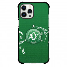 Associacao Chapecoense de Futebol Phone Case For iPhone Samsung Galaxy Pixel OnePlus Vivo Xiaomi Asus Sony Motorola Nokia - Associacao Chapecoense de Futebol Logo with White Stroke on Green Effect