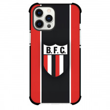 Botafogo Futebol Clube SP Phone Case For iPhone Samsung Galaxy Pixel OnePlus Vivo Xiaomi Asus Sony Motorola Nokia - Botafogo Futebol Clube SP with Logo Verticle Strip Red & Black Effect