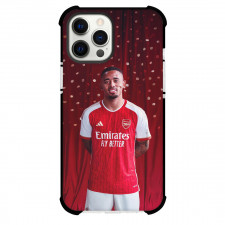 Gabriel Jesus Phone Case For iPhone and Samsung Galaxy Devices - Gabriel Jesus Arsenal F.C. Portrait Poster
