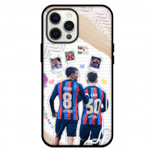 Gavi And Pedri Phone Case For iPhone and Samsung Galaxy Devices - Gavi And Pedri FC Barcelona Standing Back