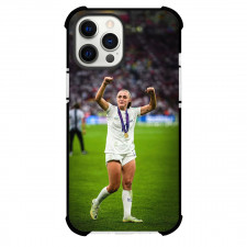 Georgia Stanway Phone Case For iPhone and Samsung Galaxy Devices - Georgia Stanway England Women's National Football Winning Celebration Poster
