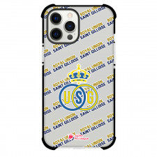 Royal Union Saint Gilloise FC Football Club Phone Case For iPhone and Samsung Galaxy Devices - Gilloise Football Club Medley Monogram Wordmark