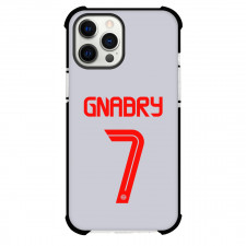 Serge Gnabry Phone Case For iPhone and Samsung Galaxy Devices - Serge Gnabry FC Bayern Munich No. 7 Jersey