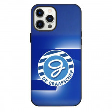 De Graafschap Phone Case For iPhone Samsung Galaxy Pixel OnePlus Vivo Xiaomi Asus Sony Motorola Nokia - Logo In Blue Abstract Background Football Club