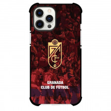 Granada CF Phone Case For iPhone Samsung Galaxy Pixel OnePlus Vivo Xiaomi Asus Sony Motorola Nokia - Granada CF Yellow Logo On Player Painting Background Football Club