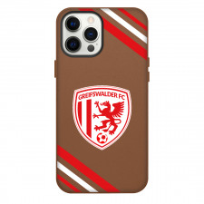Greifswald FC Football Club Phone Case For iPhone Samsung Galaxy Pixel OnePlus Vivo Xiaomi Asus Sony Motorola Nokia - Large Logo With Stripe