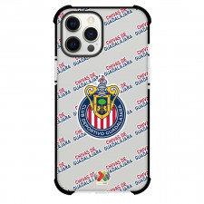 Chivas De Guadalajara Phone Case For iPhone and Samsung Galaxy Devices - Guadalajara Football Club Medley Monogram Wordmark