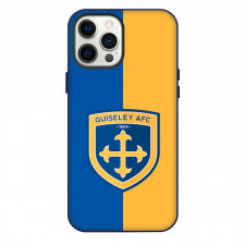 Guiseley Phone Case For iPhone Samsung Galaxy Pixel OnePlus Vivo Xiaomi Asus Sony Motorola Nokia - Logo In Blue And Yellow Background Football Club