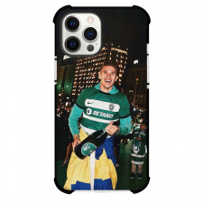 Viktor Gyokeres Phone Case For iPhone Samsung Galaxy Pixel OnePlus Vivo Xiaomi Asus Sony Motorola Nokia - Viktor Gyokeres Portrait City Background