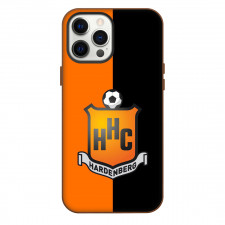HHC Hardenberg Phone Case For iPhone Samsung Galaxy Pixel OnePlus Vivo Xiaomi Asus Sony Motorola Nokia - Logo Orange In Black Background Football Club