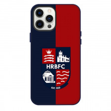 National League South Hampton & Richmond Borough Phone Case For iPhone Samsung Galaxy Pixel OnePlus Vivo Xiaomi Asus Sony Motorola Nokia - Large Logo In Navy And Red Background
