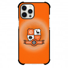 Hartley Wintney Football Club Phone Case For iPhone Samsung Galaxy Pixel OnePlus Vivo Xiaomi Asus Sony Motorola Nokia - Hartley Wintney Football Club Centered Logo Fade Orange Effect