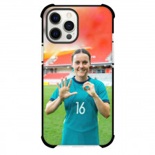 Hayley Raso Phone Case For iPhone and Samsung Galaxy Devices - Hayley Raso Australia Women's National Football 50th Cap Poster