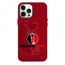 Helmond Sport Phone Case For iPhone Samsung Galaxy Pixel OnePlus Vivo Xiaomi Asus Sony Motorola Nokia - Logo Overlay In Red Background Football Club