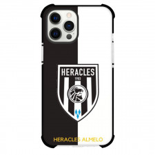 Heracles Almelo Phone Case For iPhone Samsung Galaxy Pixel OnePlus Vivo Xiaomi Asus Sony Motorola Nokia - Logo In Gray And White Background Football Club