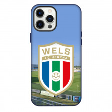 FC Hertha Wels Phone Case For iPhone Samsung Galaxy Pixel OnePlus Vivo Xiaomi Asus Sony Motorola Nokia - Logo Stadium Field Background