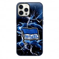 Hertha BSC Phone Case For iPhone Samsung Galaxy Pixel OnePlus Vivo Xiaomi Asus Sony Motorola Nokia - Logo Lighting Background Football Club