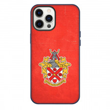 National League South Hornchurch Phone Case For iPhone Samsung Galaxy Pixel OnePlus Vivo Xiaomi Asus Sony Motorola Nokia - Large Logo In Red Grunge Background