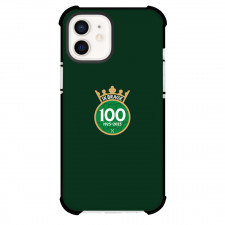 IK Brage Phone Case For iPhone Samsung Galaxy Pixel OnePlus Vivo Xiaomi Asus Sony Motorola Nokia - IK Brage 100th Anniversary Logo On Dark Green Background Football Club